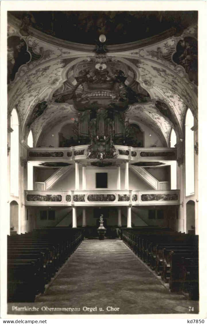 Pfarrkirche Oberammergau - Orgel - Oberammergau