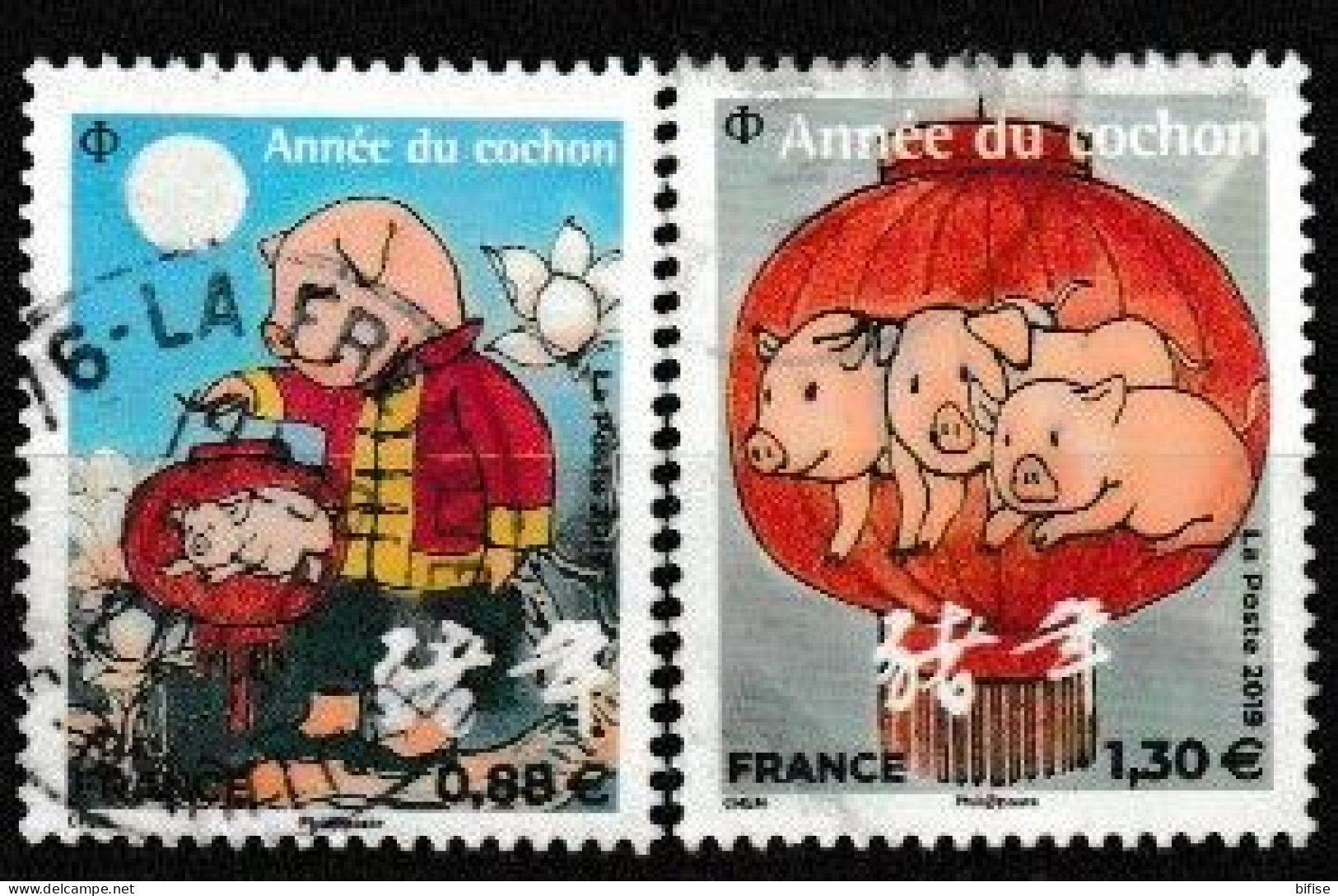 FRANCIA 2019 - YV 5296-5298 - Cachet Rond - Used Stamps