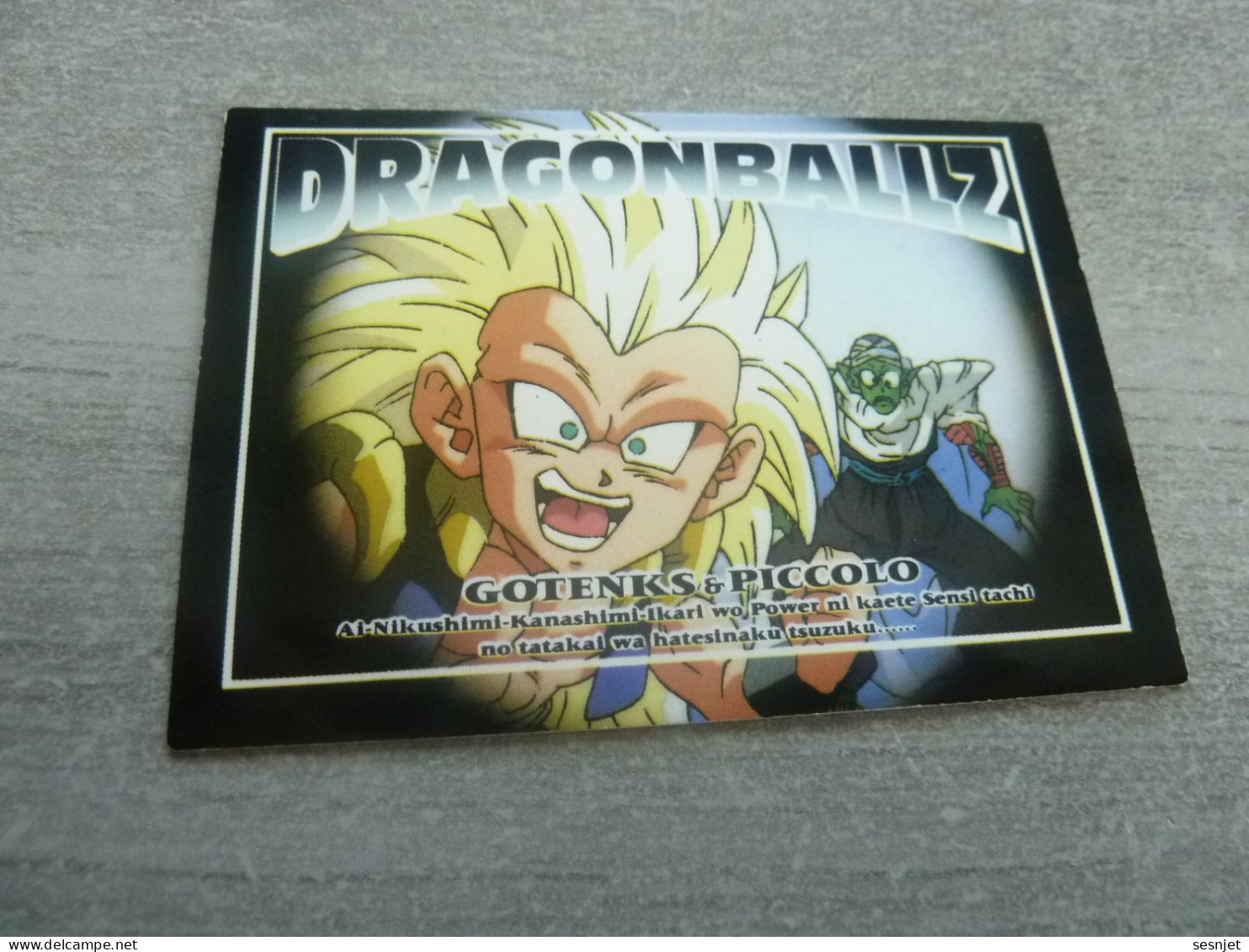 Dragon Ball Z - Gotenks - Piccolo - Card Number 102 - Son Gokou - Editions Made In Japan - - Dragonball Z