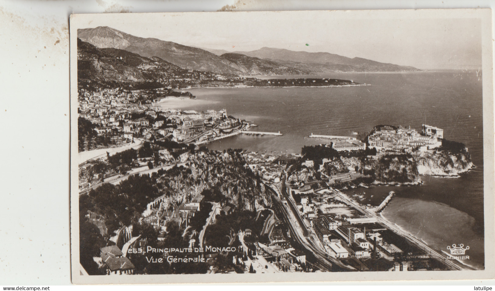 Principauté De MONACO  Vue Generale  Carte Non Circulée - Altri & Non Classificati