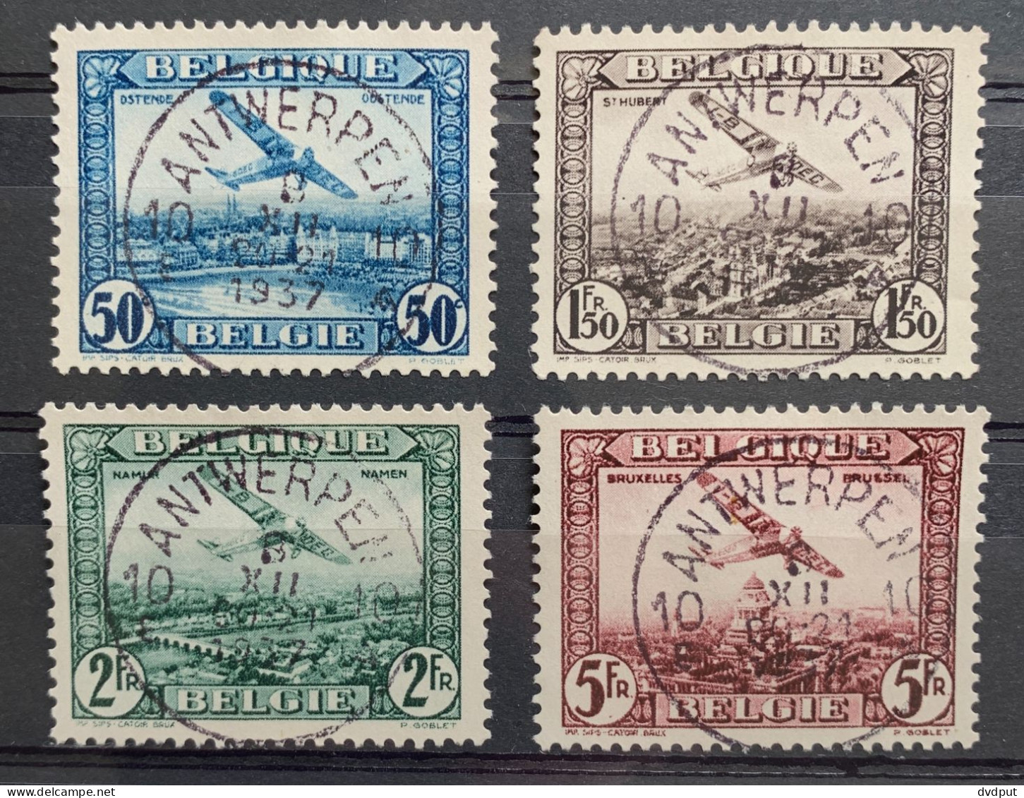 België, 1935, PA1/4, Gestempeld ANTWERPEN 10 - Used