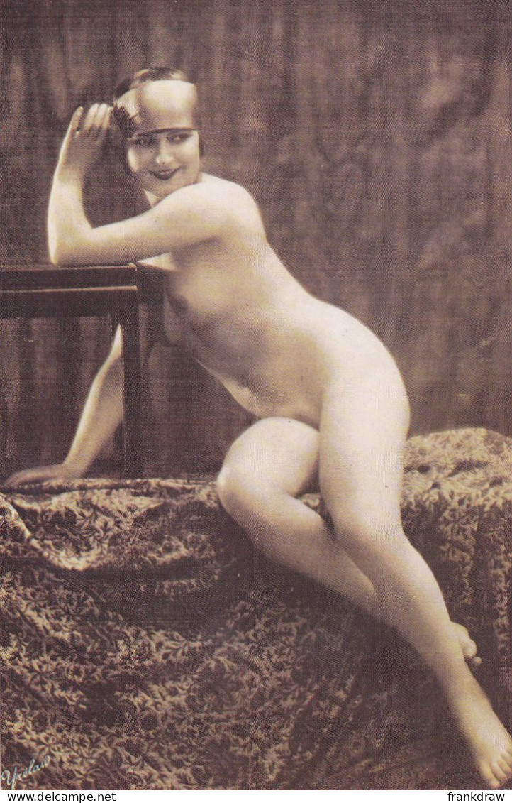 Nostalgia Postcard - Pin Up Postcard Of Unadorned Nude C1925 - VG - Unclassified