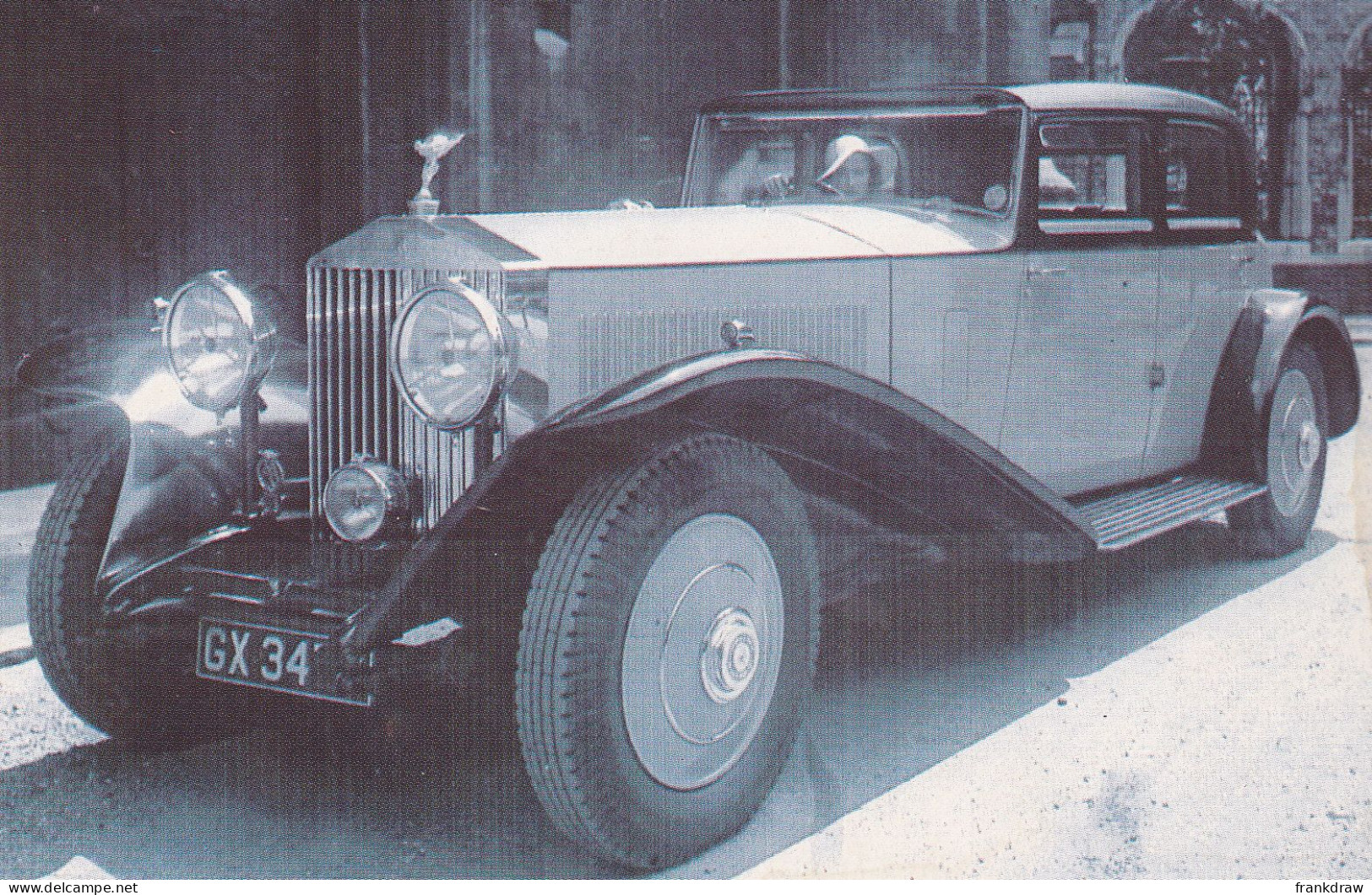 Nostalgia Postcard - Rolls Royce Sedan, 1920's  - VG - Unclassified