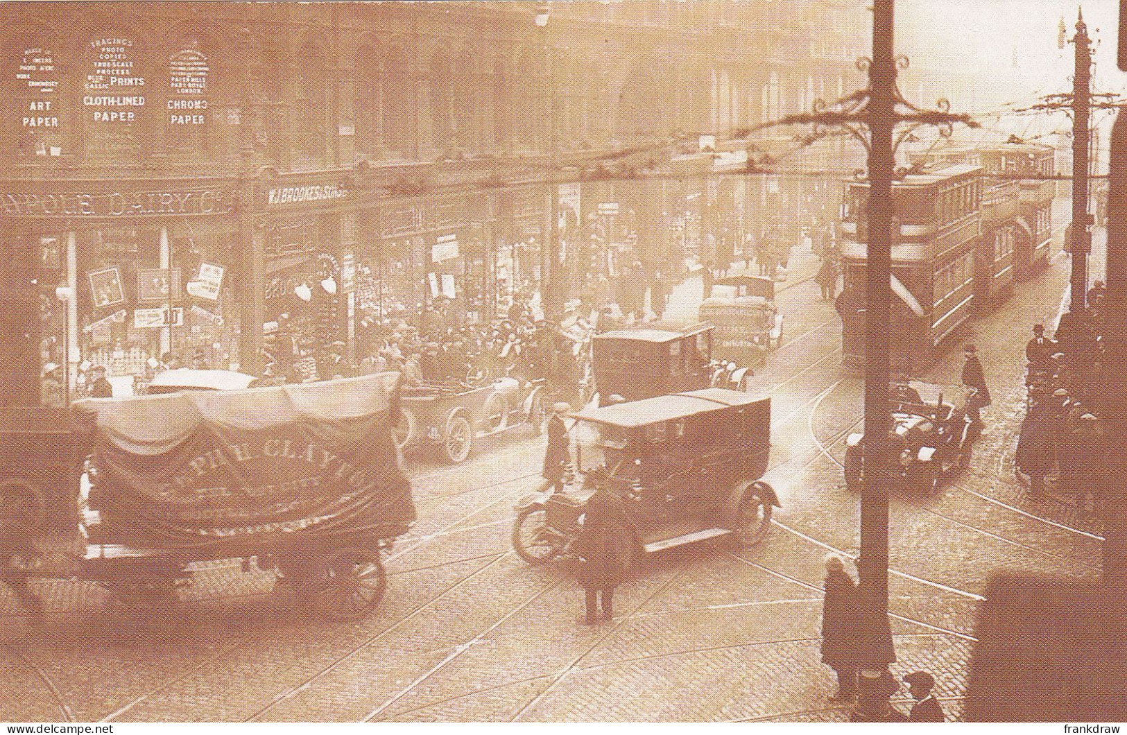 Nostalgia Postcard - Manchester Deansgate, March 1921  - VG - Ohne Zuordnung