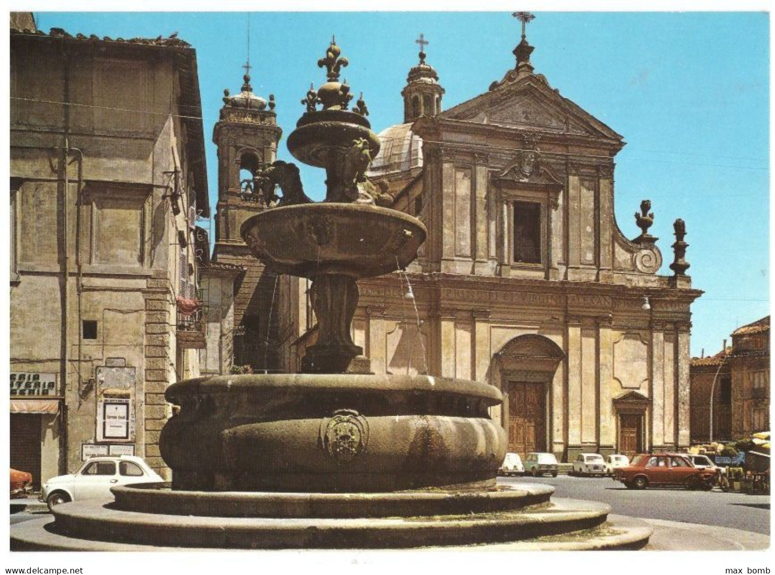 RONCIGLIONE 9 DUOMO E FONTANA DEL VIGNOLA   VITERBO - Viterbo