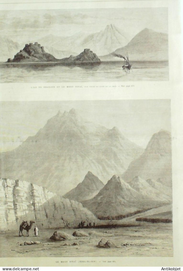 L'Univers Illustré 1874 N°1008 Espagne St-Candide Bilbao Tolosa Malmaison Sinaï (Jebel-El-Nur) Grand Pardon - 1850 - 1899