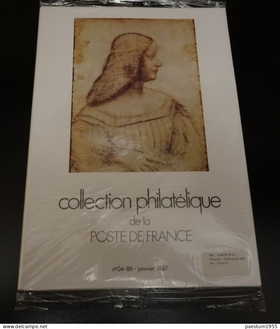 France Neuf** Sous Blister 1986 Collection Philatélique De La Poste De France N°04-86 Janvier 1987 9 Timbres Dont PA59 - Documents De La Poste