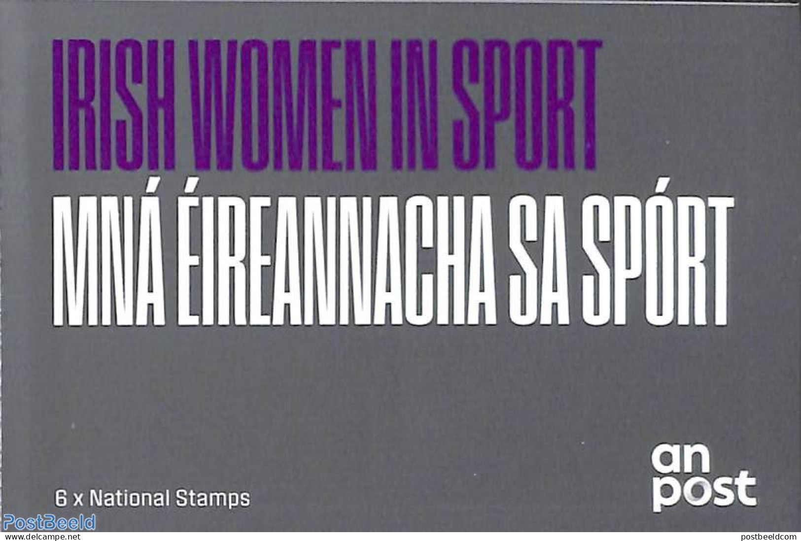 Ireland 2022 Irish Women In Sport 6v S-a In Booklet, Mint NH, History - Nature - Sport - Women - Horses - Sport (other.. - Neufs