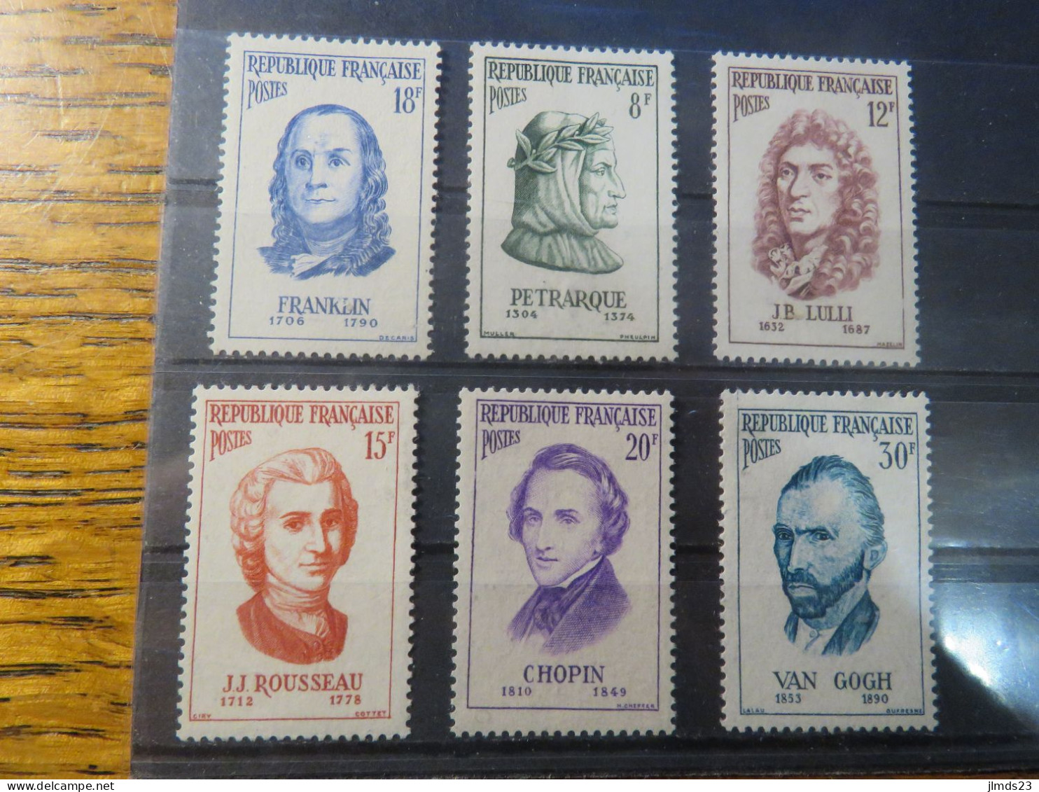 FRANCE, SERIE N° 1082/1087 LUXE**, COTATION : 18 € - Used Stamps