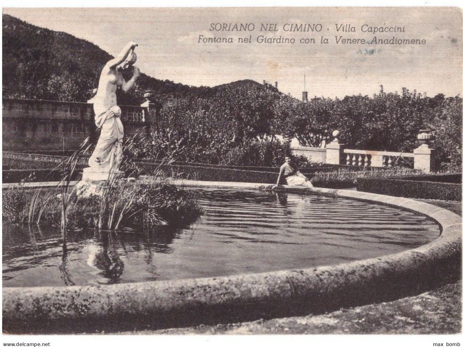 1957 SORIANO NEL CIMINO 4  VILLA CAPACCINI   VITERBO - Viterbo