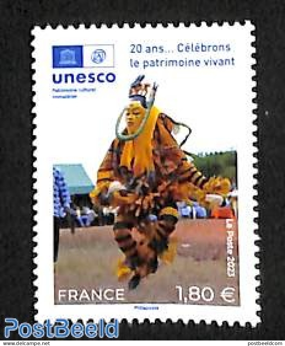 France 2023 UNSECO 1v, Mint NH, History - Unesco - Nuevos