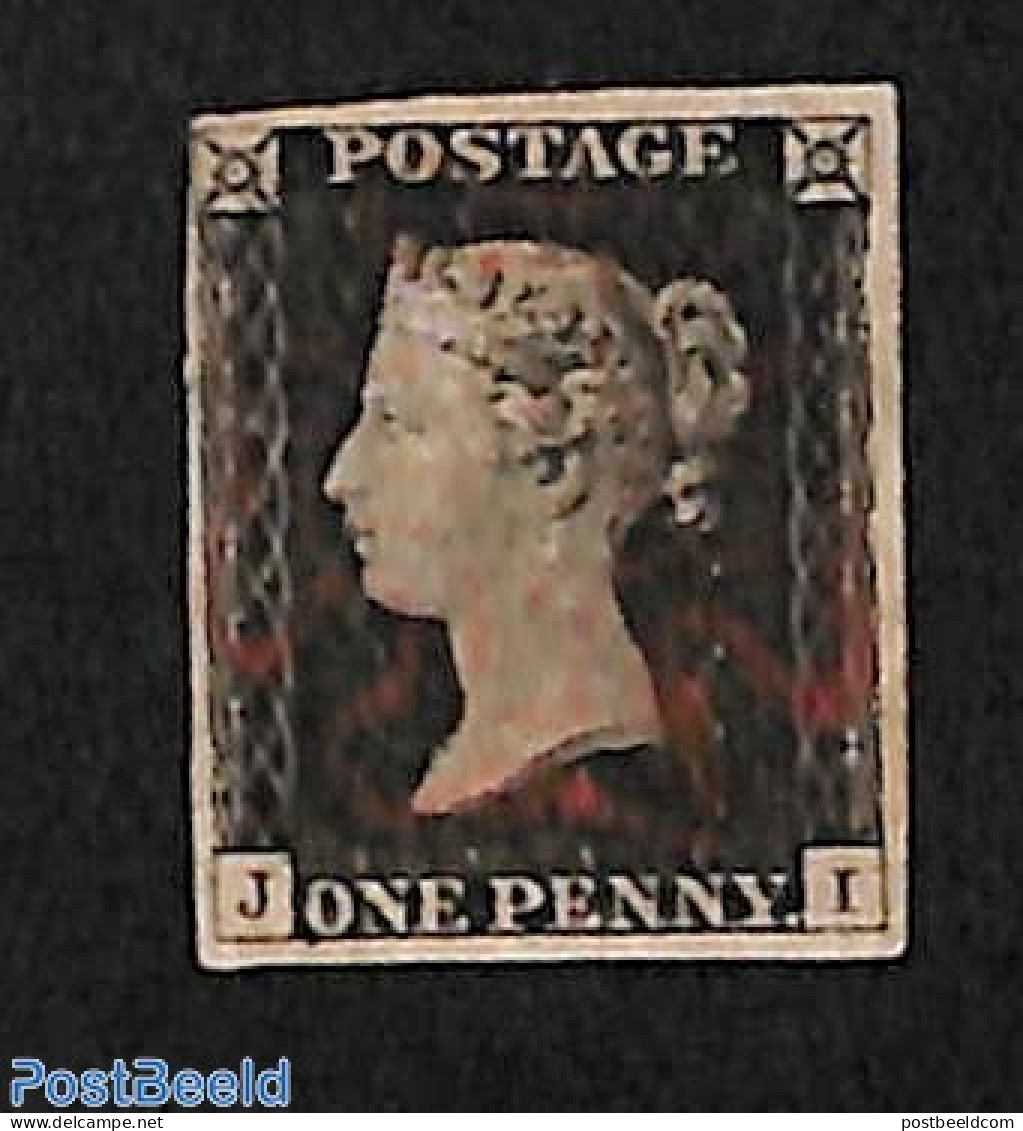 Great Britain 1840 Penny Black, Used, Used Or CTO - Gebruikt