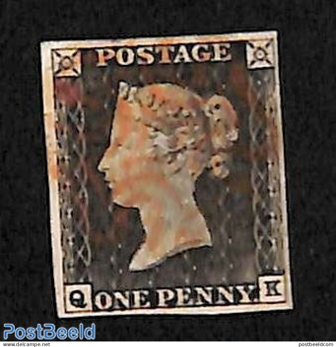 Great Britain 1840 Penny Black, Used, Used Or CTO - Used Stamps