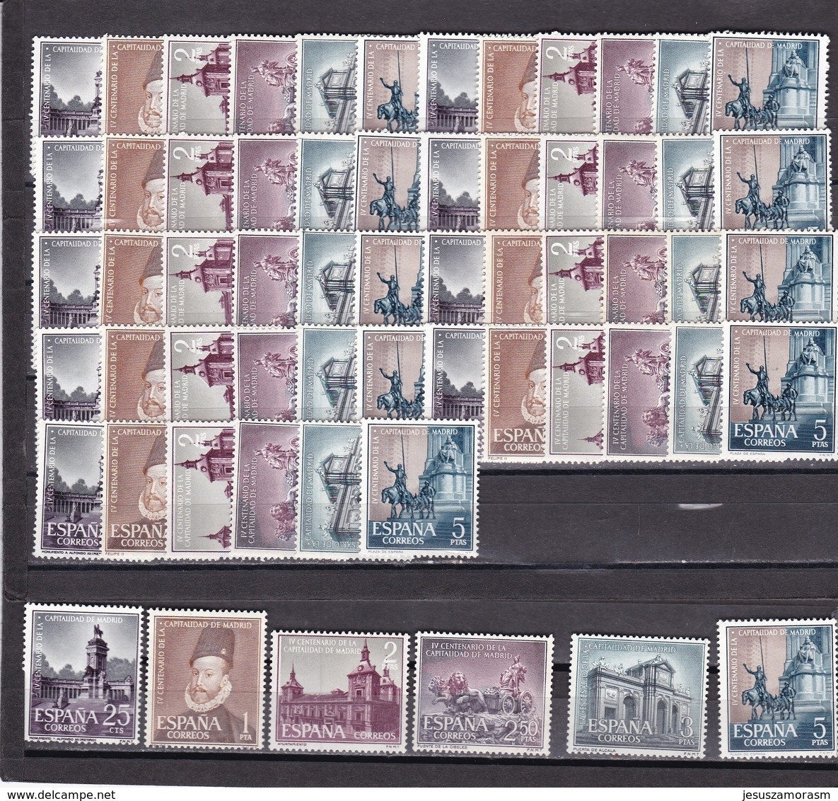 España Nº 1388 Al 1393 - 10 Series - Unused Stamps