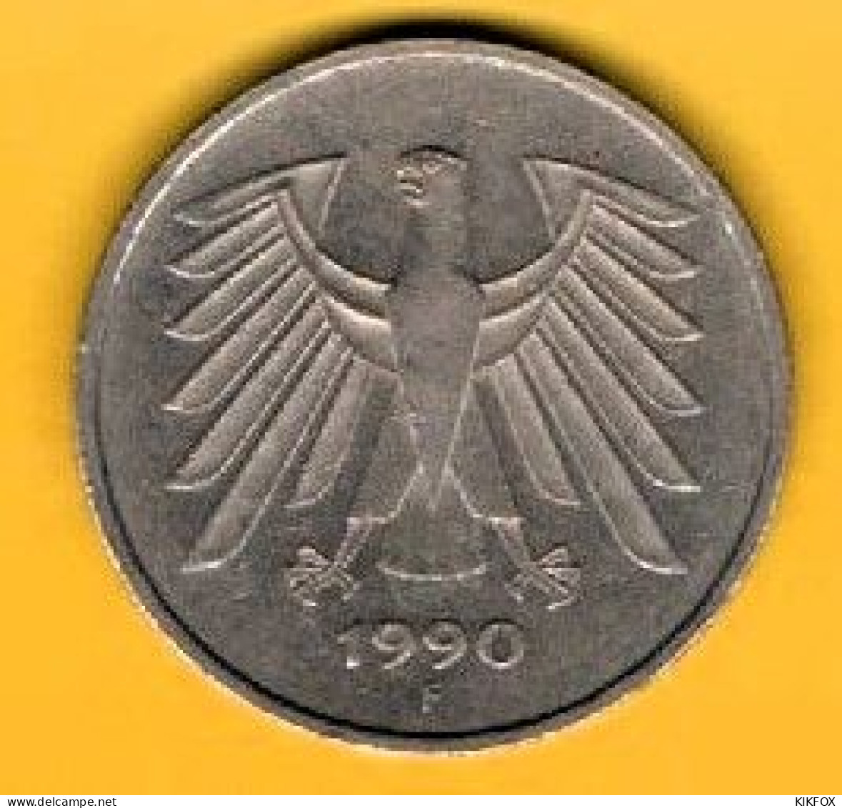 ALLEMAGNE, GERMANY, DEUTSCHLAND, 1990,  5 MARK STÜCK - 5 Mark
