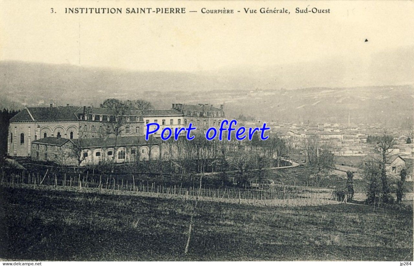 63 - Courpière - Institution Saint-Pierre - Vue Générale , Sud-Ouest - Courpiere