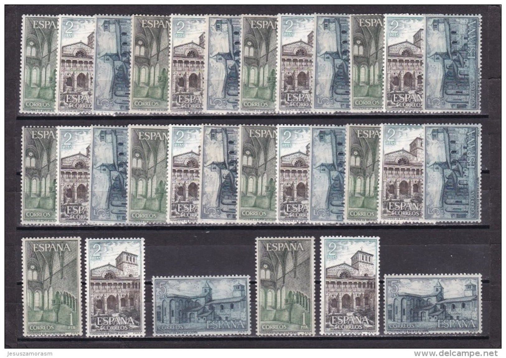 España Nº 1563 Al 1565 - 10 Series - Unused Stamps
