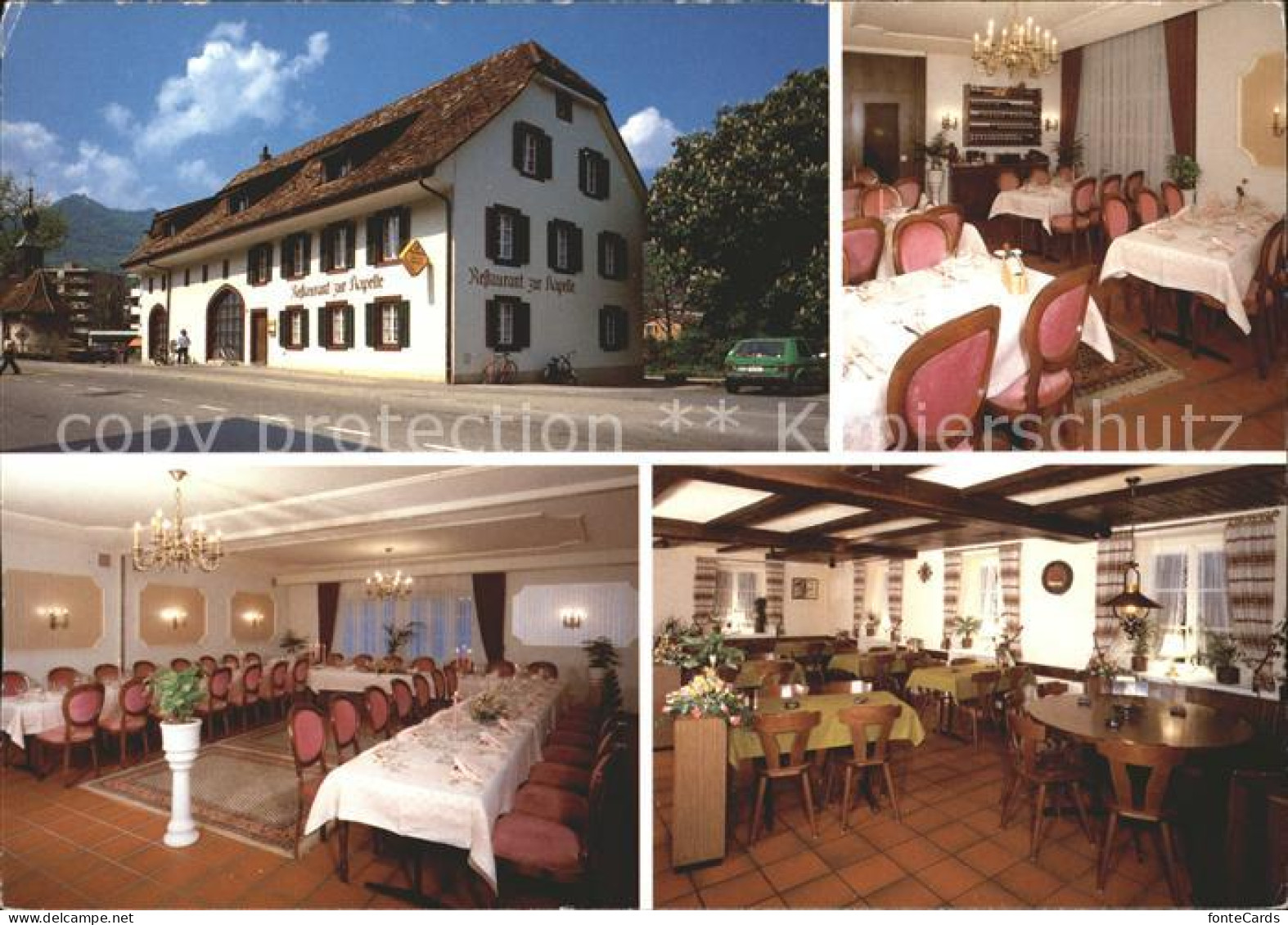 11889934 Trimbach Goesgen Restaurant Zur Kapelle Speisesaal Gastraum Trimbach - Sonstige & Ohne Zuordnung