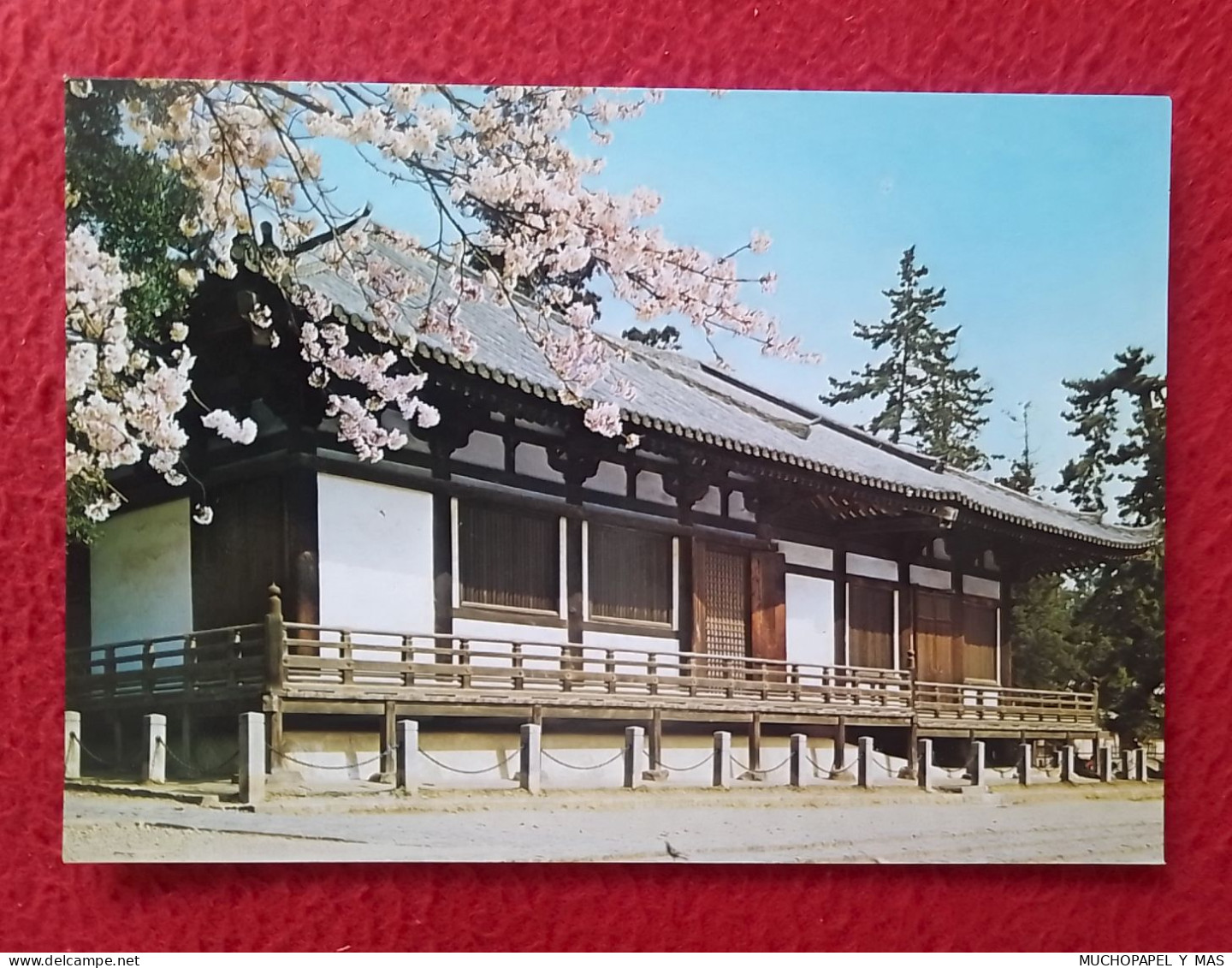 POSTAL POST CARD JAPÓN JAPAN NIPPON SANGATSU-DO HALL, NARA CARTE POSTALE POSKTARTE ASIA ASIE CARTOLINA VER FOTOS.. - Sonstige & Ohne Zuordnung