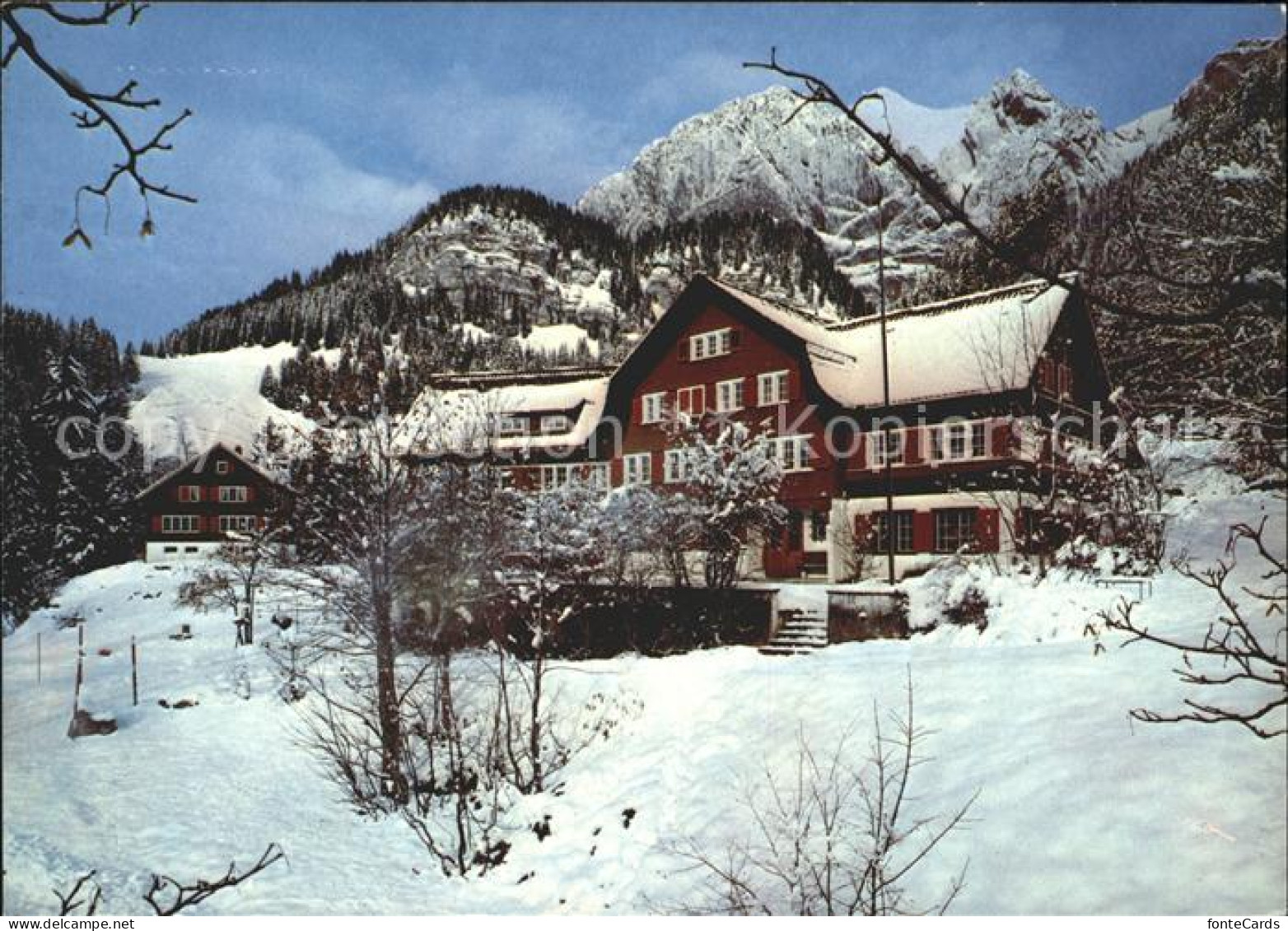 11889872 Wildhaus SG Bodenweidli St Galler Jugendheim Wildhaus - Otros & Sin Clasificación