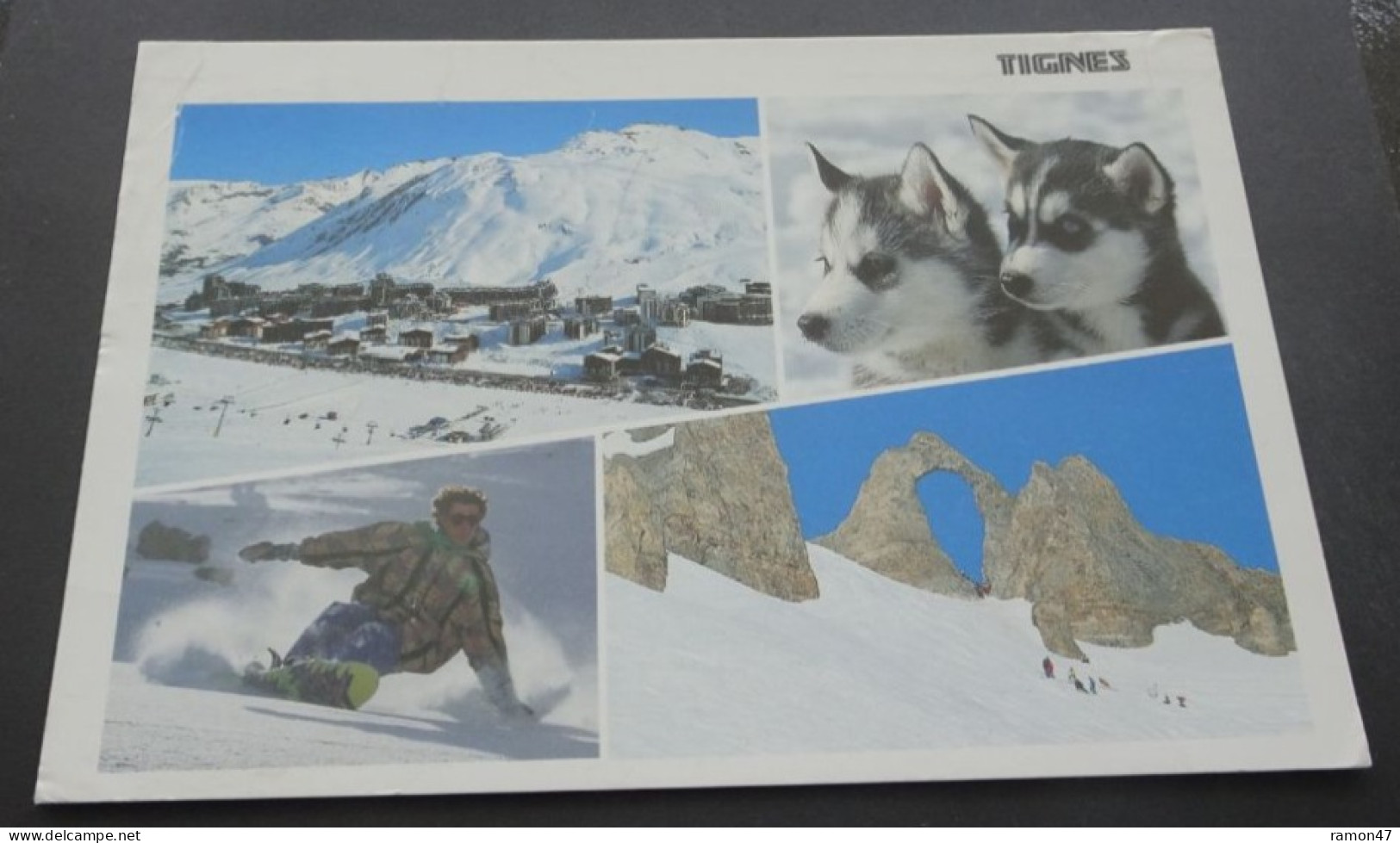 Tignes - Val Claret - L'Aiguille Percée - Edition Expo-Photo Bernard Grange - Albertville