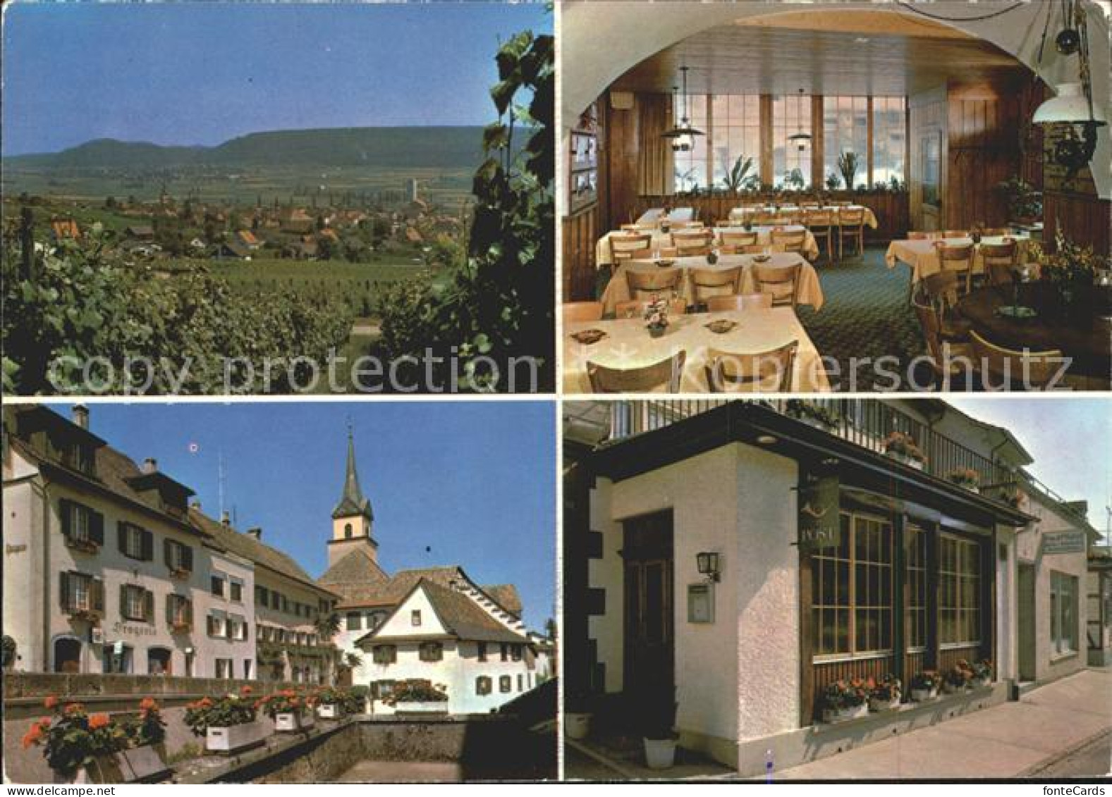 11889848 Hallau Restaurant Post Gaststube Dorfpartie  Hallau - Sonstige & Ohne Zuordnung