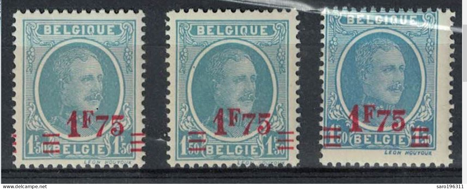 HOUYOUX ** /MNH  N°   248 Cu   Avec 3  Nuances  Cob 120 ??   à  10,89 - 1922-1927 Houyoux