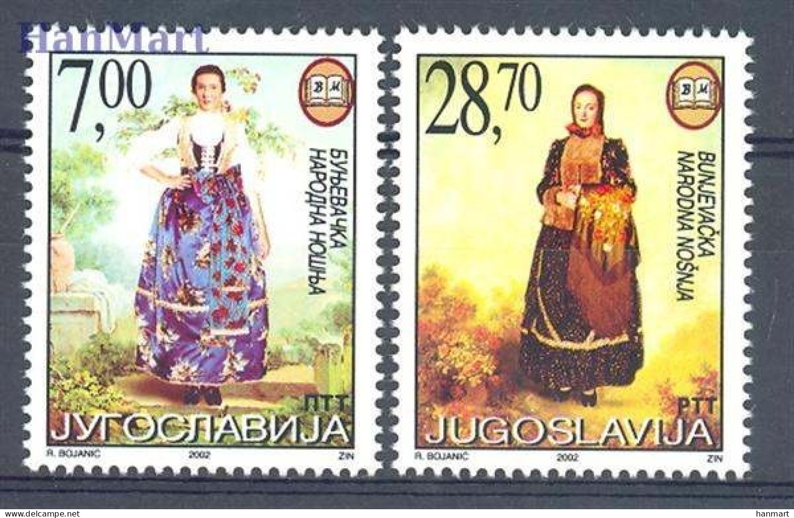 Yugoslavia 2002 Mi 3069-3070 MNH  (ZE2 YUG3069-3070) - Autres