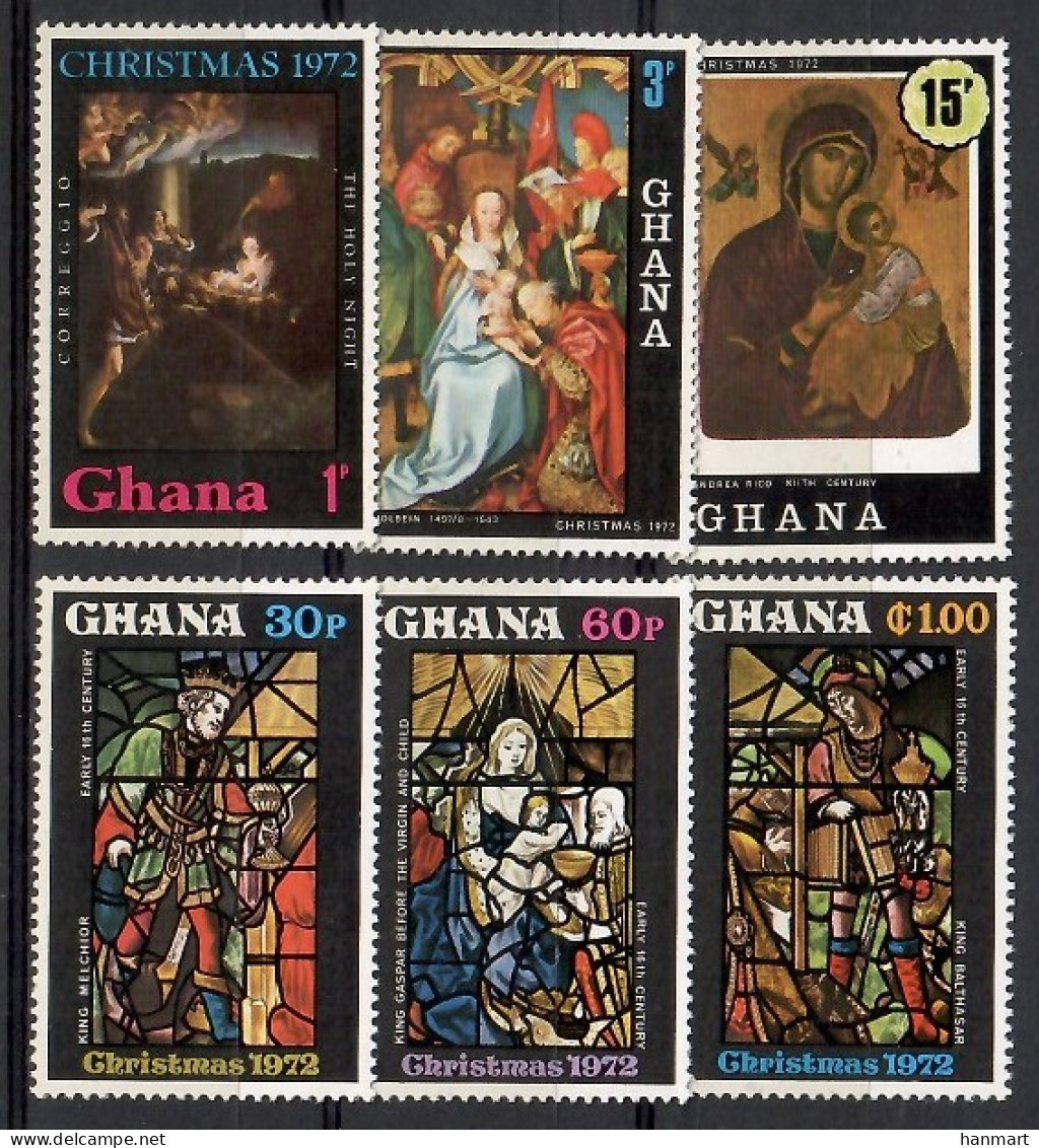 Ghana 1972 Mi 486-491 MNH  (ZS5 GHN486-491) - Andere