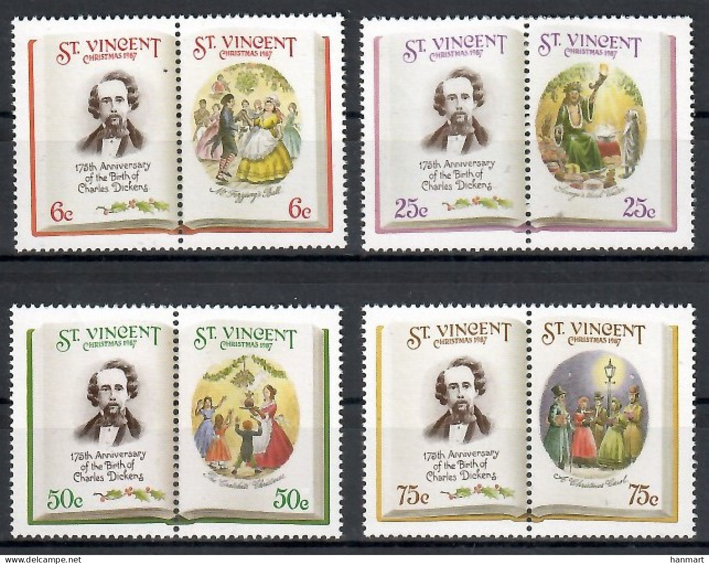 Grenadines Of St. Vincent 1987 Mi 1090-1097 MNH  (ZS2 SVNpar1090-1097) - Sonstige