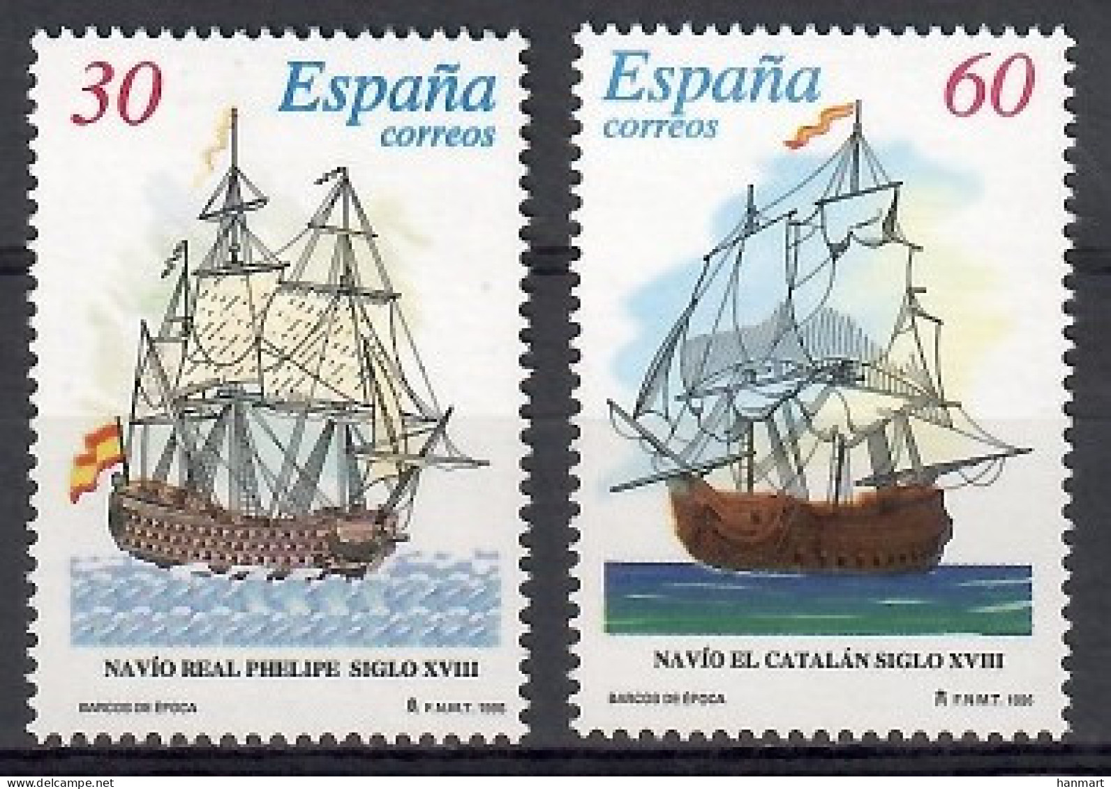 Spain 1996 Mi 3264-3265 MNH  (ZE1 SPN3264-3265) - Autres & Non Classés