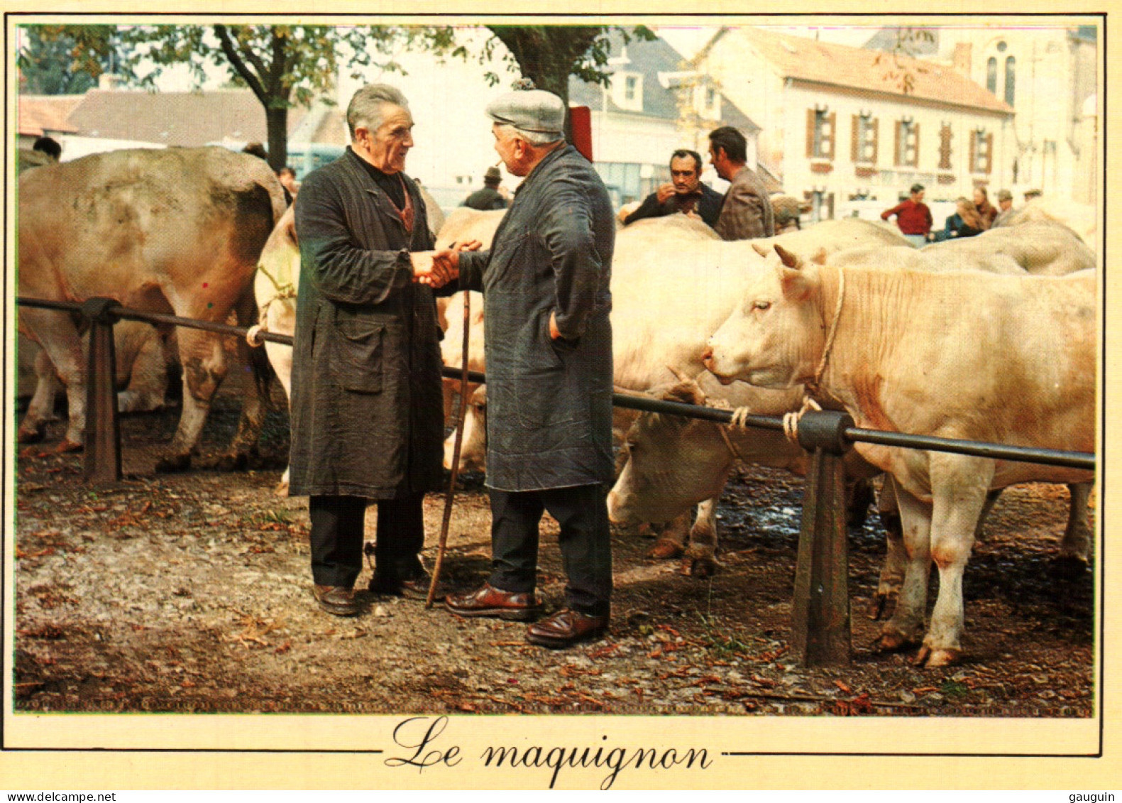 CPM - MÉTIERS D'ANTAN - Le Maquignon - Editions Nivernaises - Artesanal