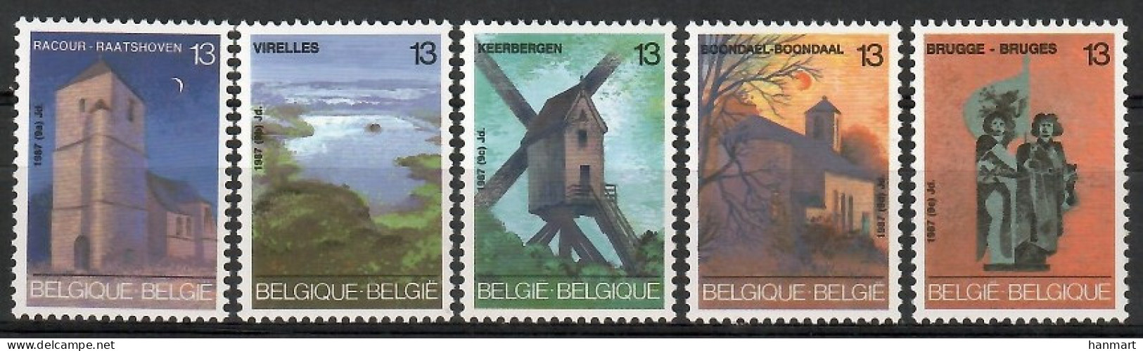 Belgium 1987 Mi 2306-2310 MNH  (ZE3 BLG2306-2310) - Other