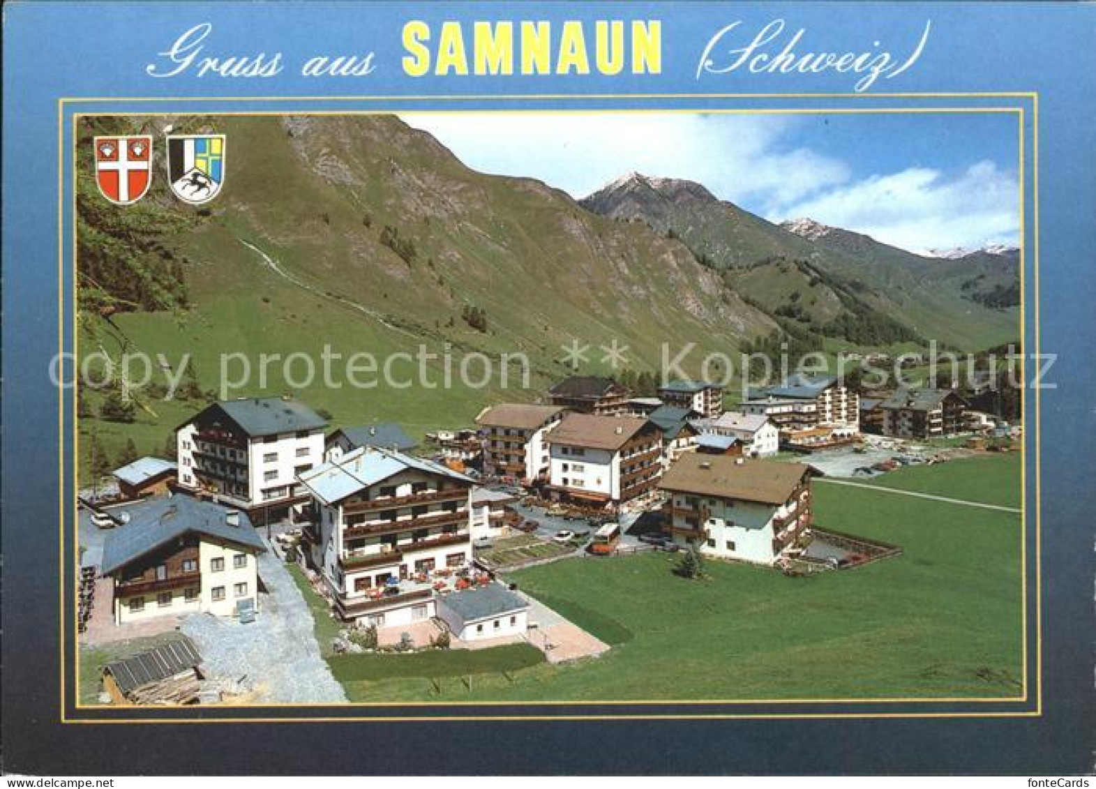 11889774 Samnaun GR Fliegeraufnahme  - Otros & Sin Clasificación
