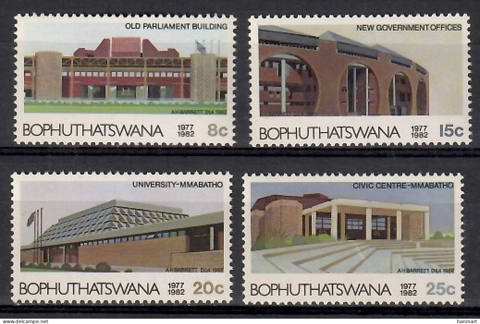 Bophuthatswana 1982 Mi 96-99 MNH  (ZS6 BOP96-99) - Autres