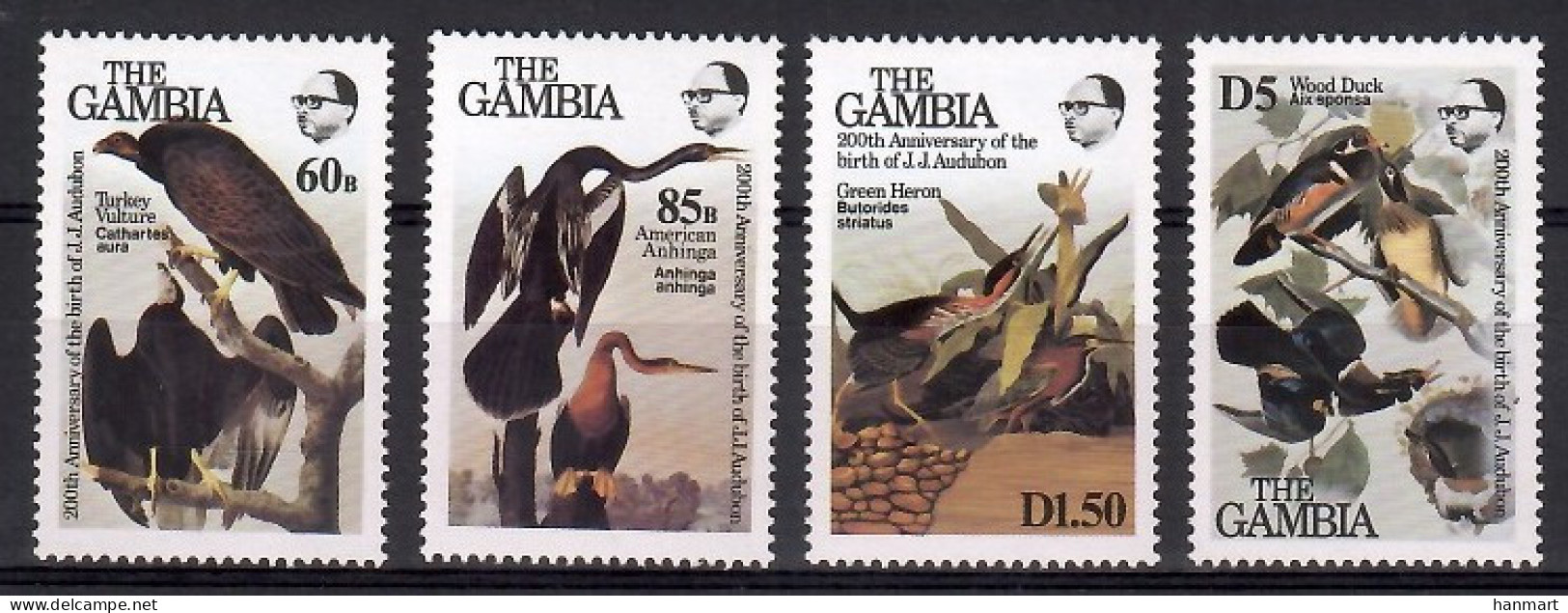 Gambia 1985 Mi 557-560 MNH  (ZS5 GMB557-560) - Autres