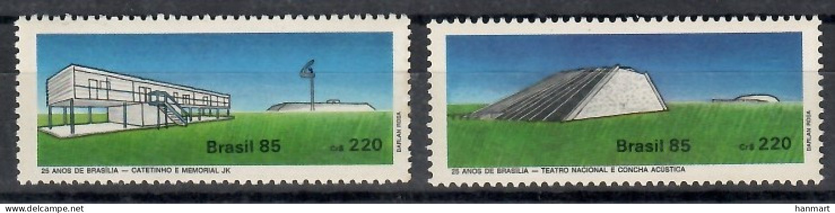 Brazil 1985 Mi 2104-2105 MNH  (ZS3 BRZ2104-2105) - Other