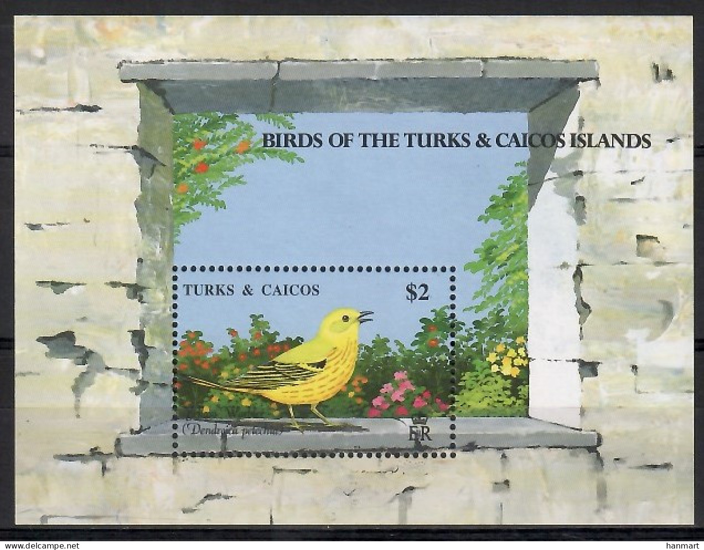 Turks And Caicos Islands 1990 Mi Block 83 MNH  (ZS2 TKIbl83) - Autres