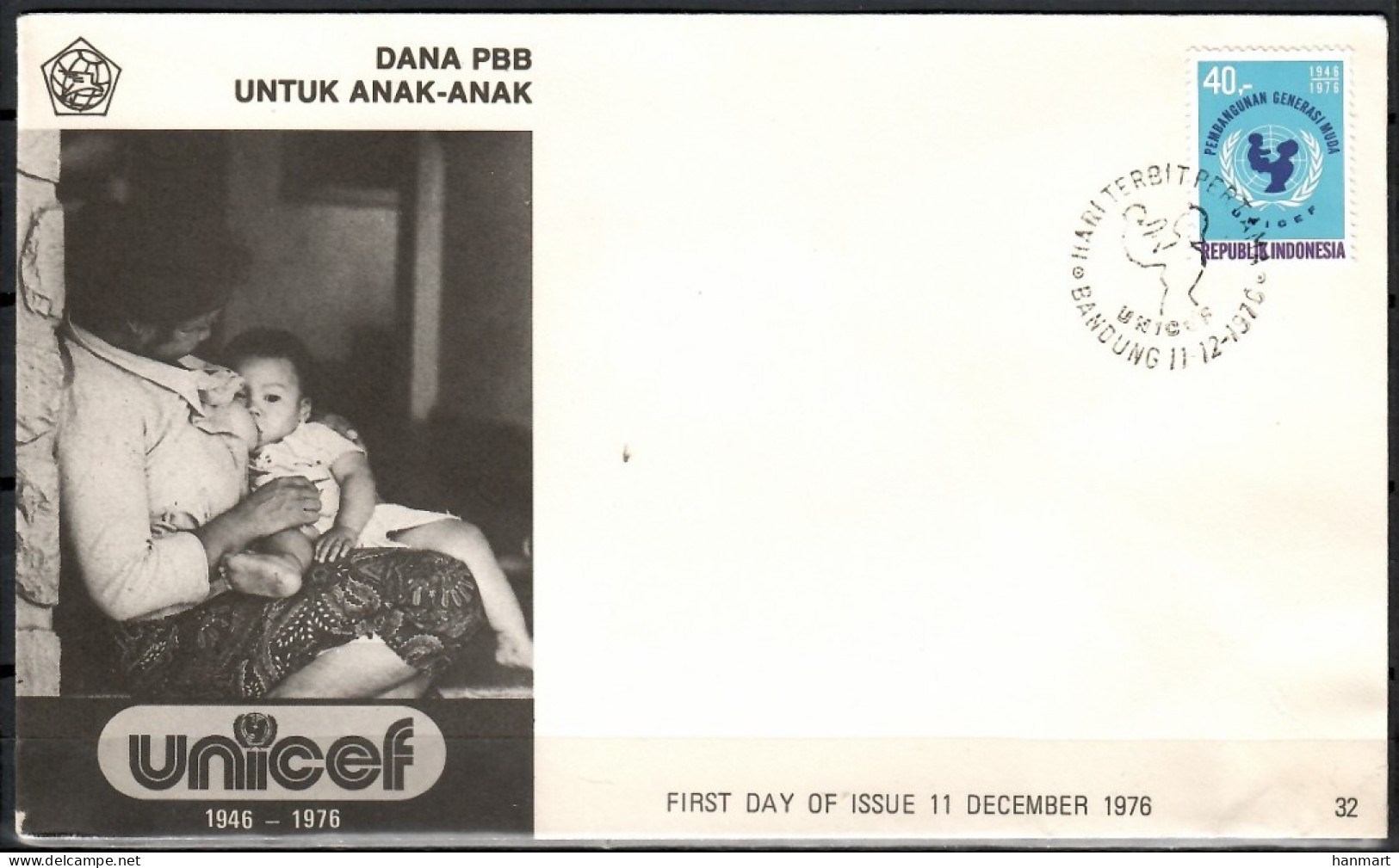 Indonesia 1976 Mi 859 FDC  (FDC ZS8 INS859) - Other