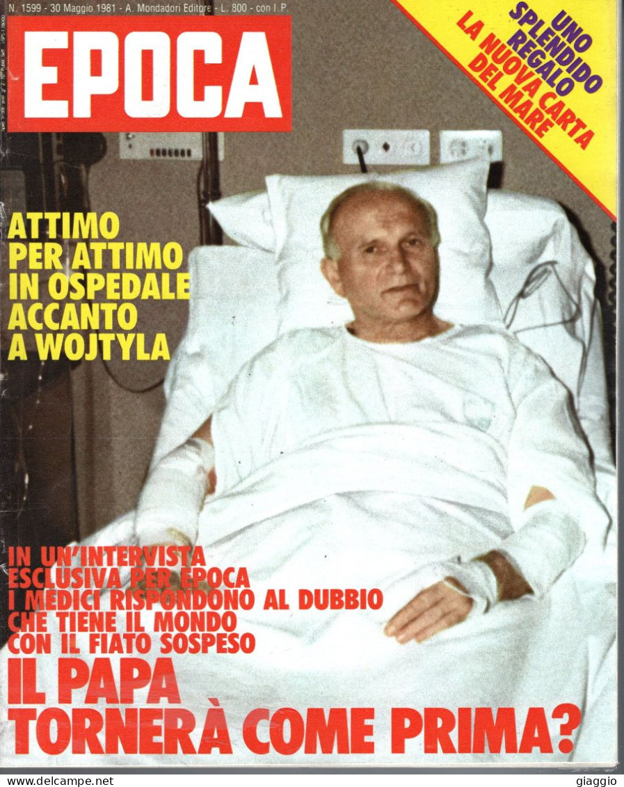 °°° RIVISTA EPOCA N° 1599 DEL 30 MAGGIO 1981 °°° - Other & Unclassified