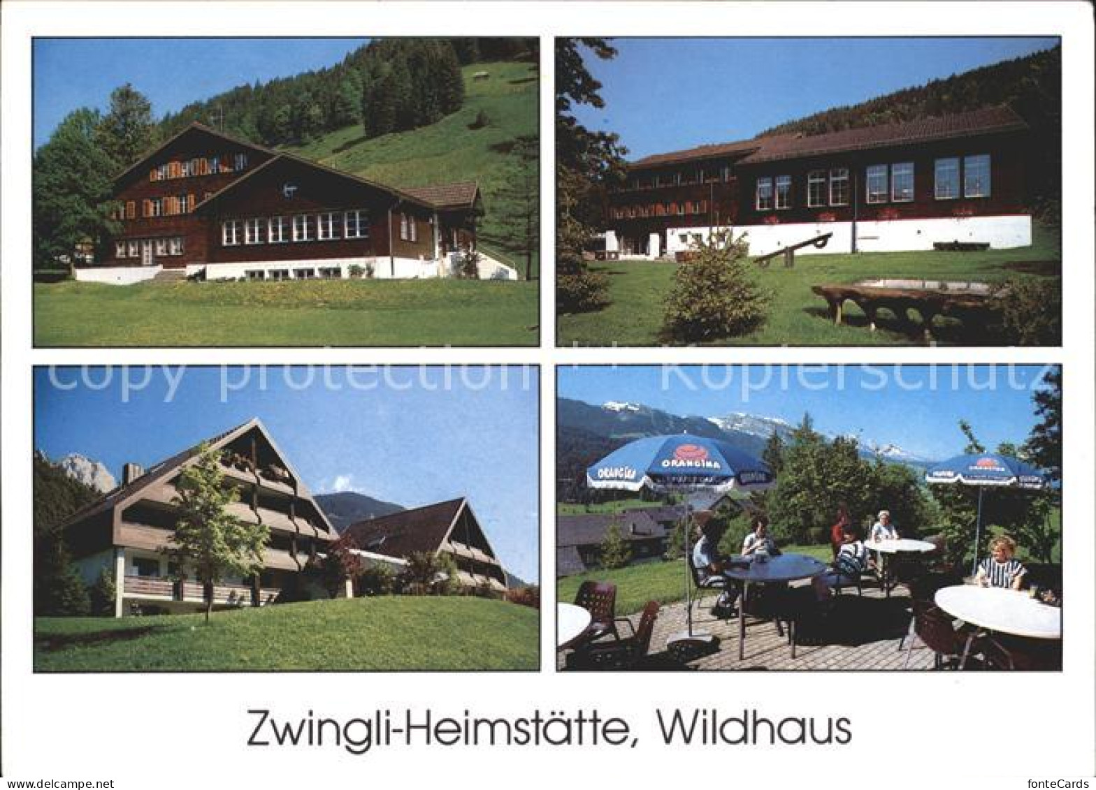 11889743 Wildhaus SG Zwingli Heimstaette Terrasse Wildhaus - Otros & Sin Clasificación