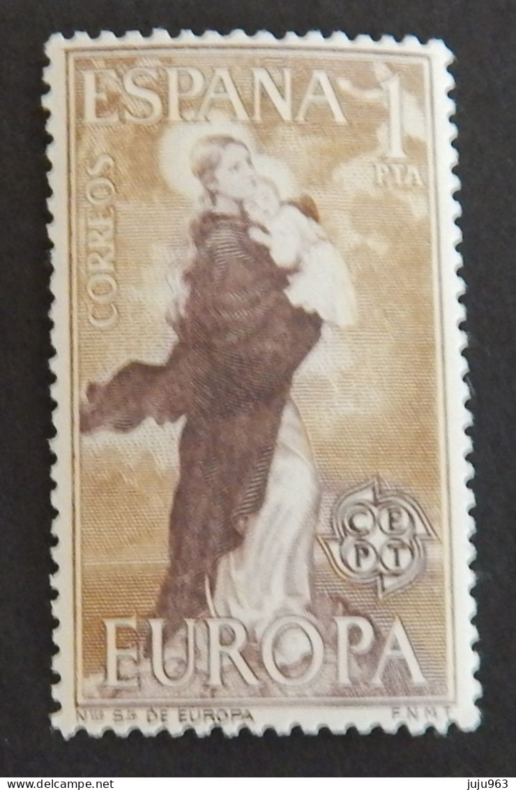 ESPAGNE YT 1188 NEUF*MNH "EUROPA MADONE"  ANNÉE 1963 - Unused Stamps