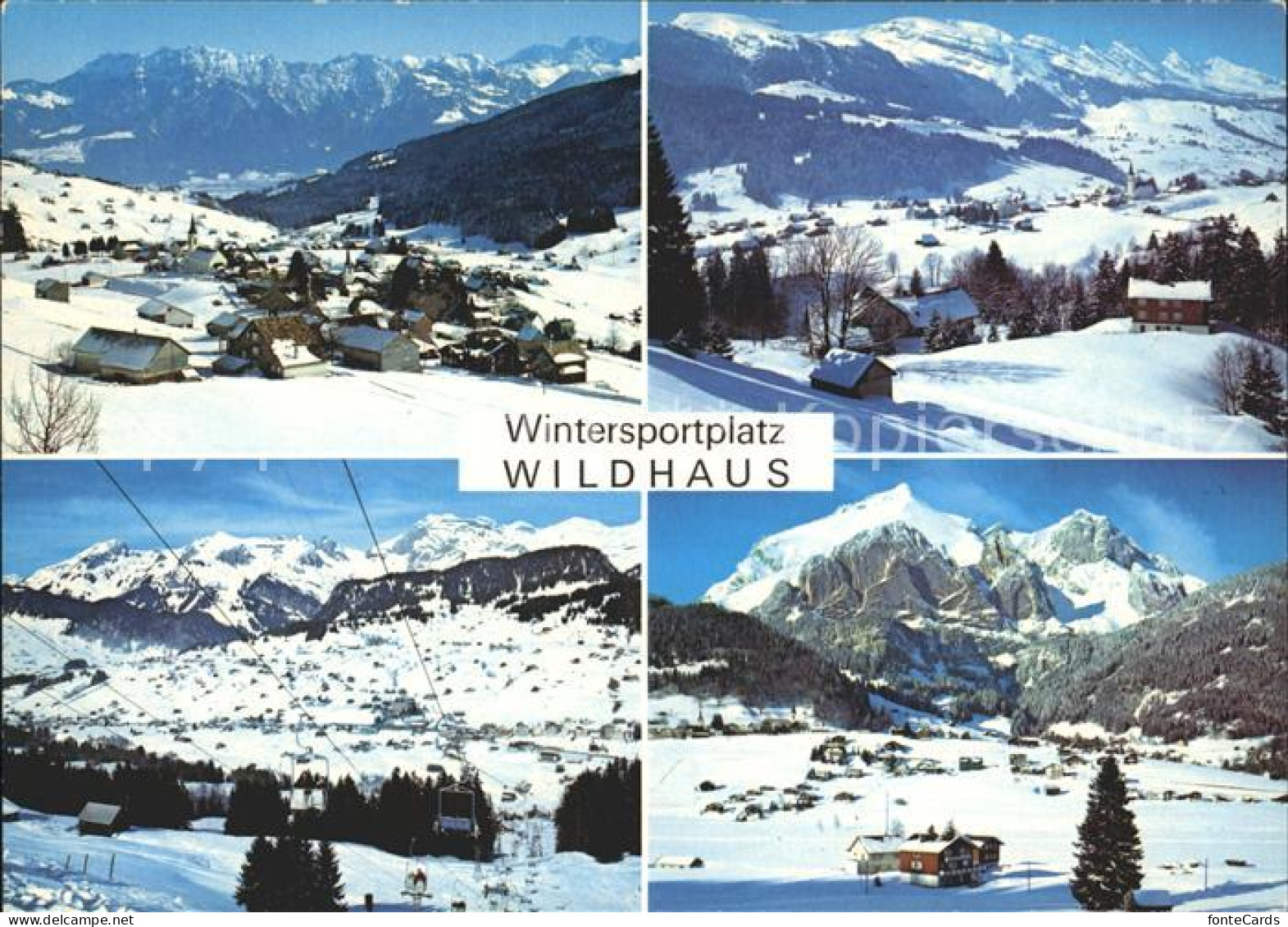 11889693 Wildhaus SG Panorama Skilift Wildhaus - Otros & Sin Clasificación