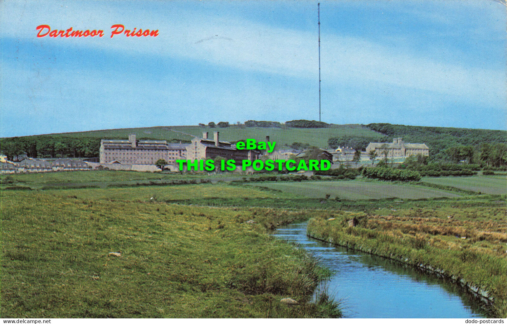 R578357 Princetown. Dartmoor Prison And North Hessary Tor Television Mast. Nicho - World