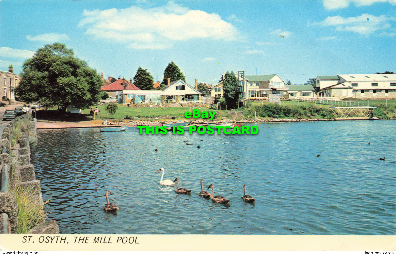 R578366 St. Osyth. The Mill Pool. Sapphire Card. 1978 - World