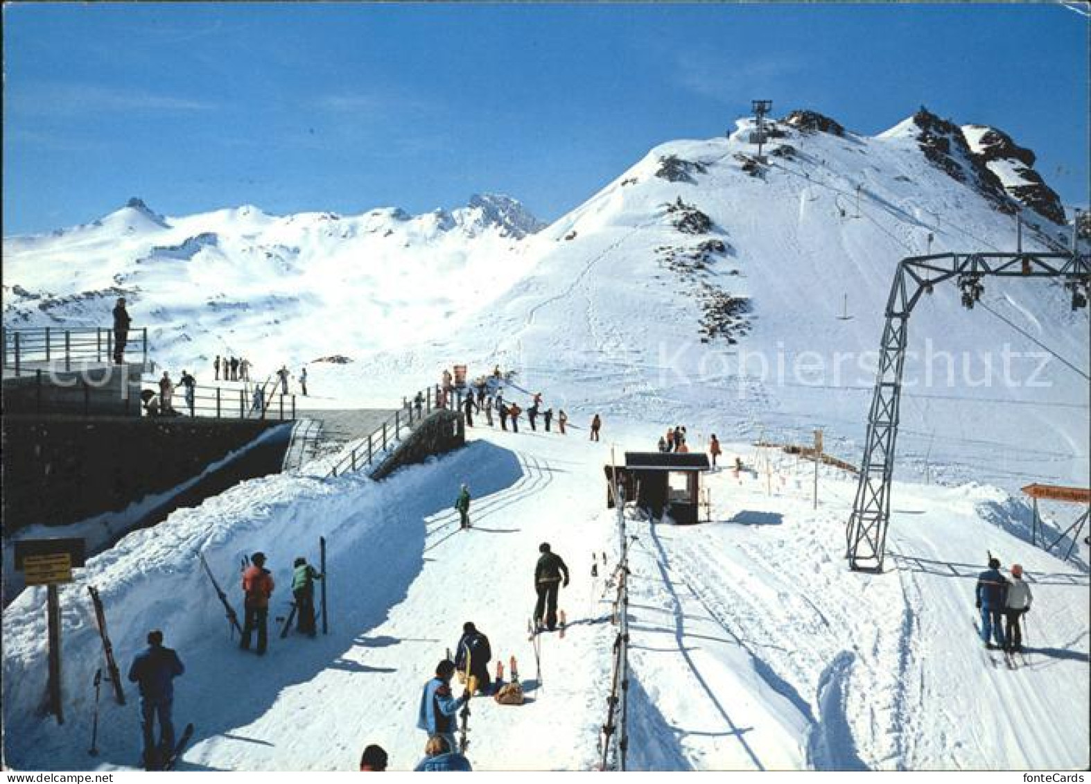 11889650 Flumserberge Bergstation Machgenkamm Mit Spitzmeilen Und Ziger Flumserb - Otros & Sin Clasificación