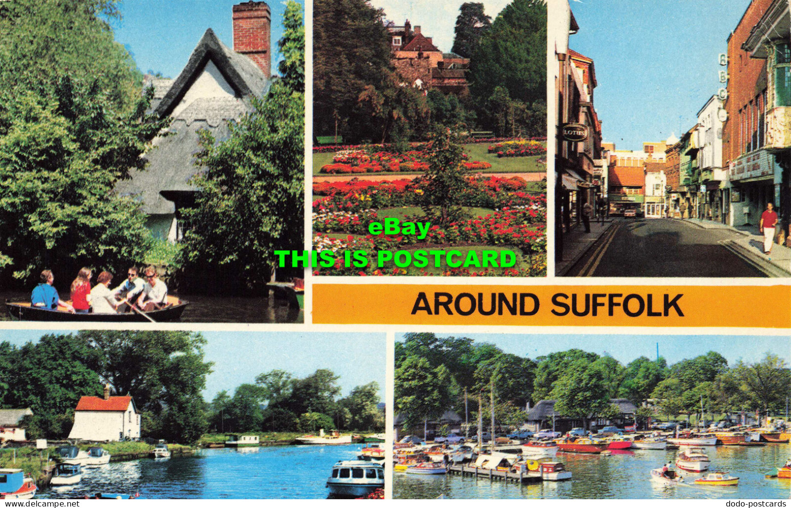 R578687 Around Suffolk. River Waveney. Beccles. River Stour. Flatford. Photo Pre - World