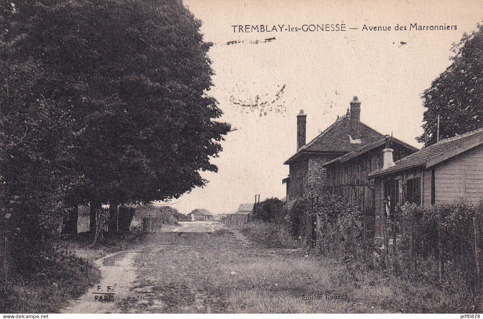 93 - SEINE SAINT DENIS - Avenue Des Marronniers - Très Bon état - 1933 - Other & Unclassified