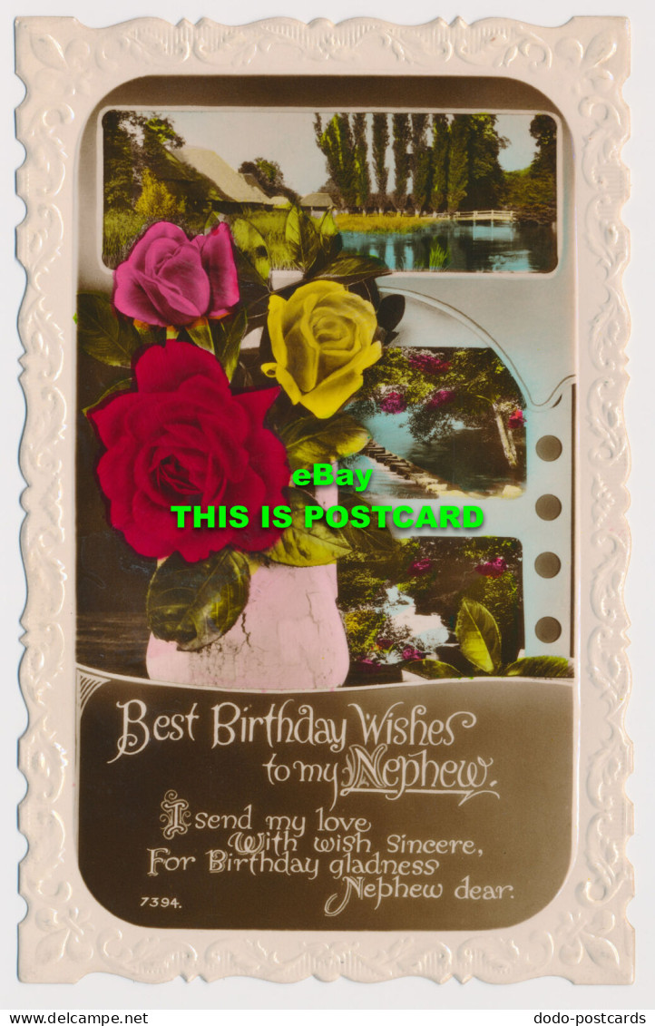 R579075 Best Birthday Wishes To My Nephew. Windsor Series. RP - World