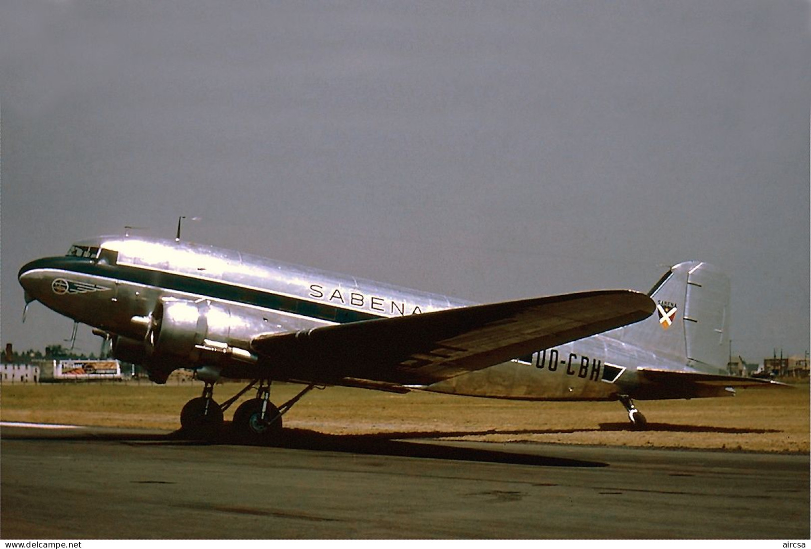 Aviation Postcard-WGA-1522 SABENA Douglas DC-3 - 1946-....: Modern Era